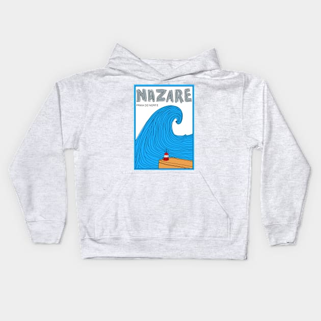 Nazare Kids Hoodie by Yeaha